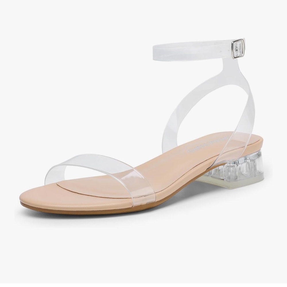 Amazon clear heels